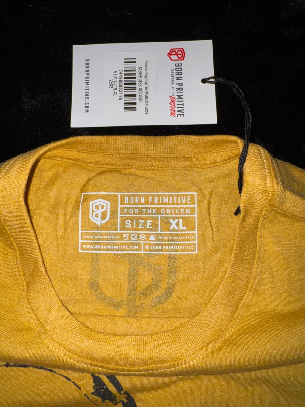 Born Primitive Women’s Don’t Tread on Me Crop Shirt - Picture 3 of 3